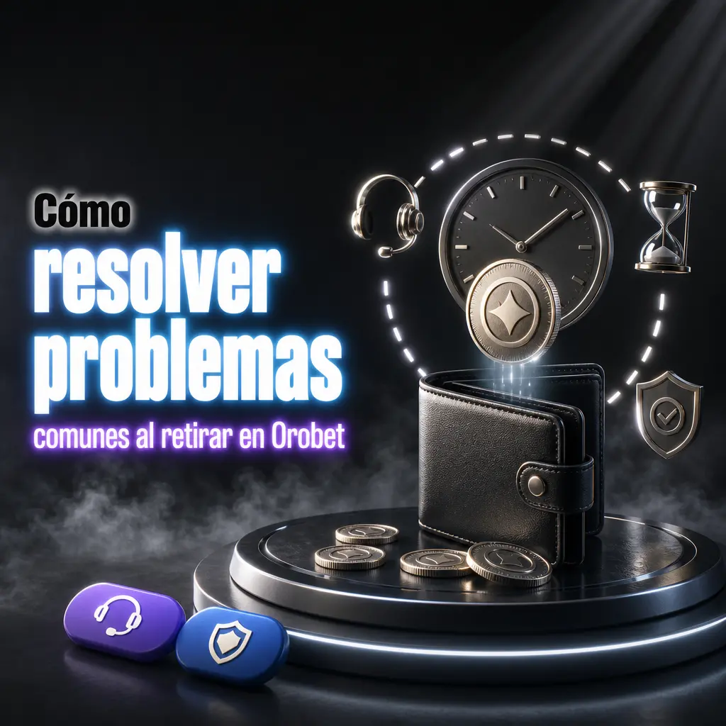 Solución de problemas al retirar en Orobet: retiros demorados, bonos activos y verificación de documentos rechazada.