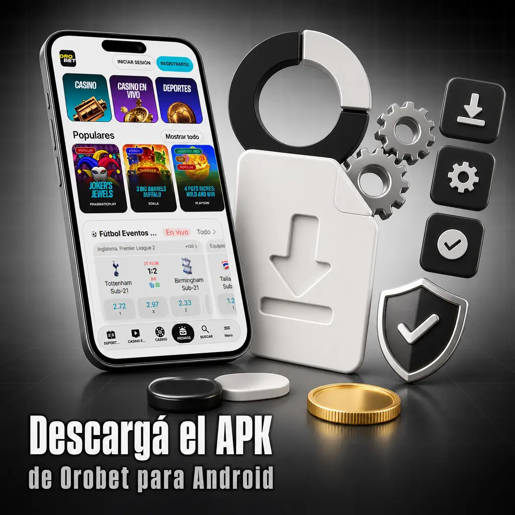 Descargá el APK de Orobet para Android e instalalo sin Google Play en tu smartphone en Argentina.