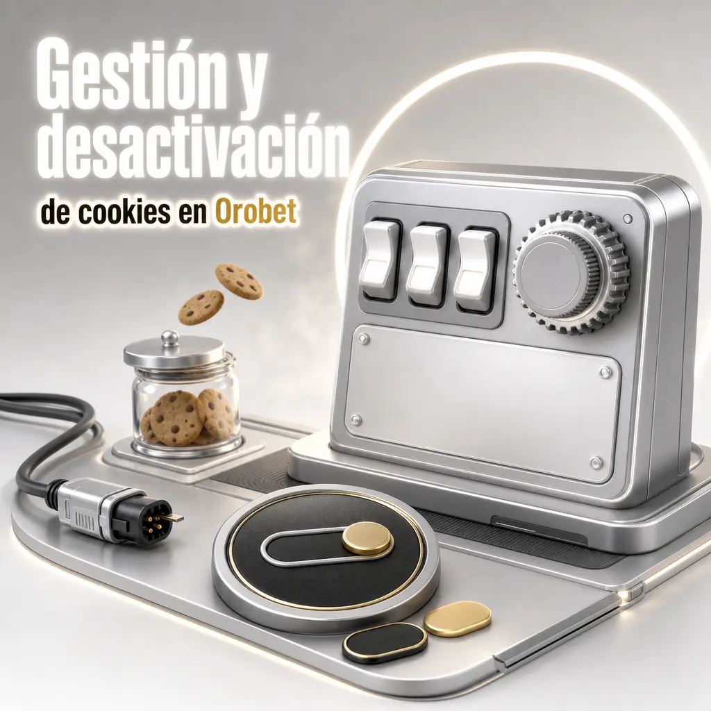 Configuración de cookies en el navegador para gestionar y desactivar su uso en la cuenta de Orobet