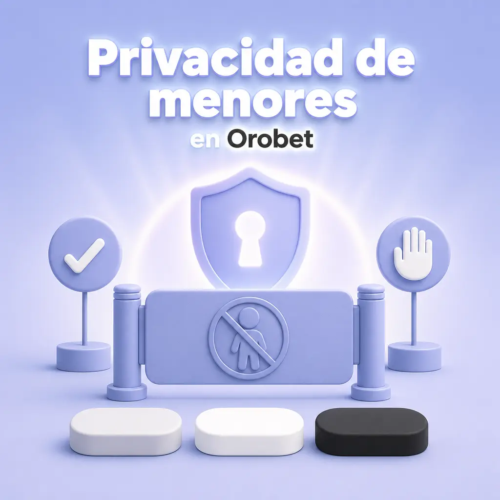 Política de privacidad de menores en Orobet: prohibido el registro de personas menores de 18 años en Argentina