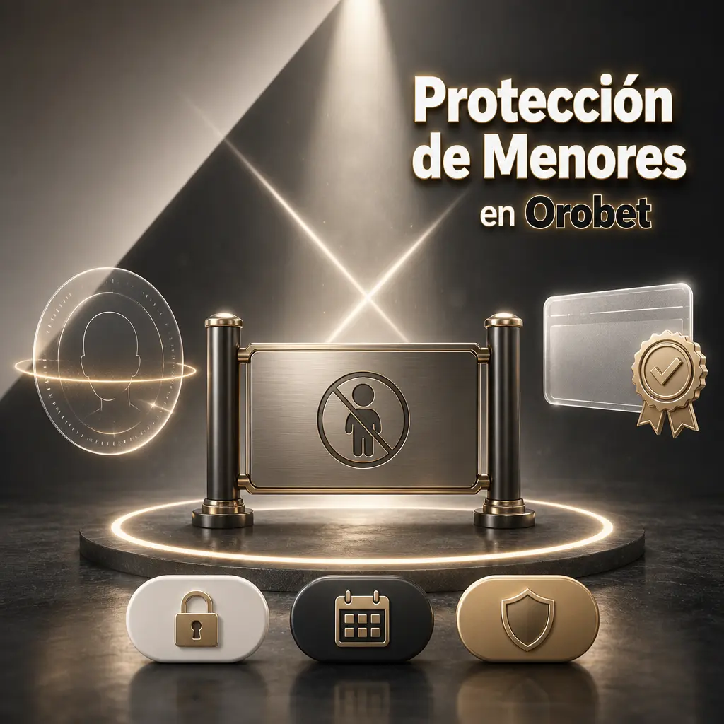 Protección de menores en Orobet: verificación de edad e identidad para prevenir el acceso de menores de 18 años a la plataforma.